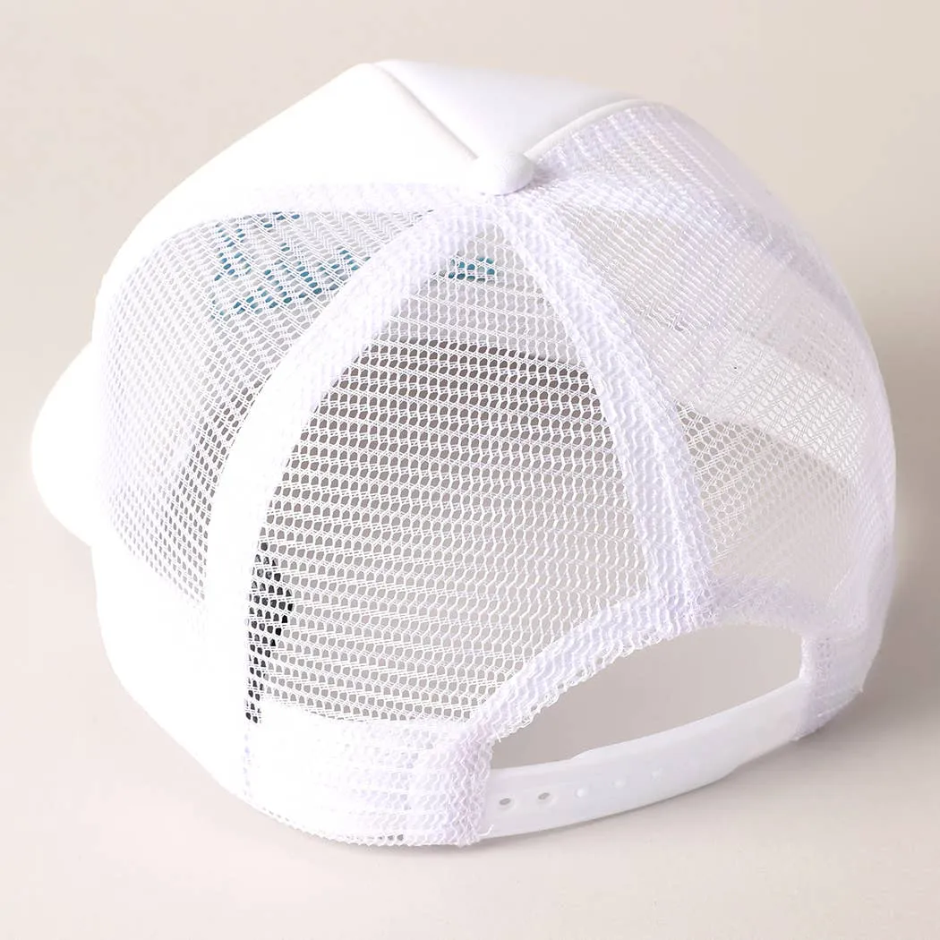 Howdy Darlin' Embroidered Mesh Back Trucker Cap | Stuffology Boutique