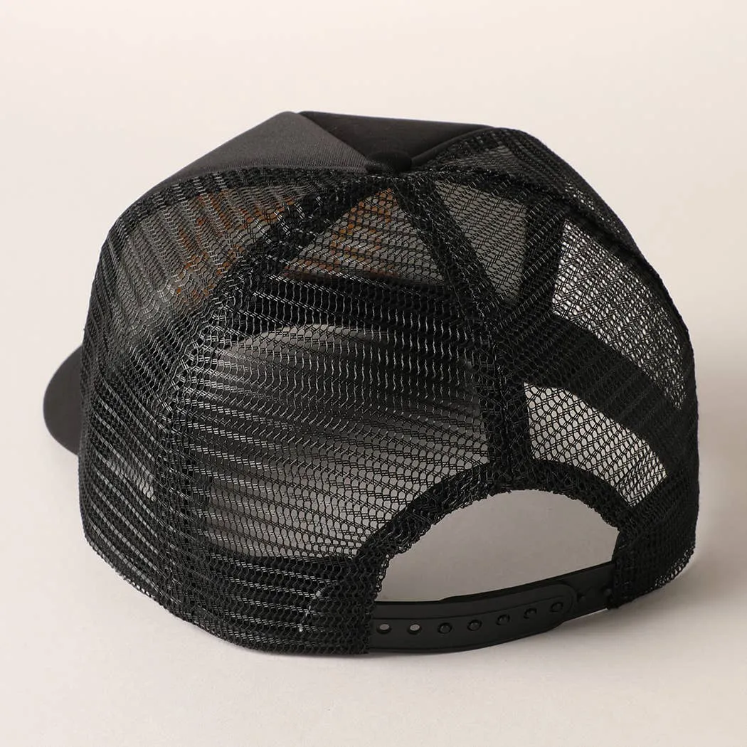 Howdy Darlin' Embroidered Mesh Back Trucker Cap | Stuffology Boutique