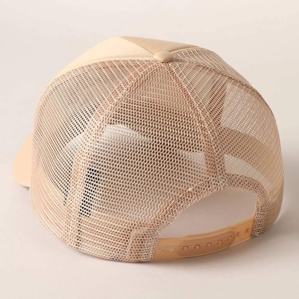 Howdy Darlin' Embroidered Mesh Back Trucker Cap | Stuffology Boutique