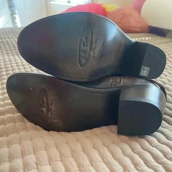 J.B. Dillon Leather Cowboy Western Ankle Boots Size 7.5! In like new Condition!
