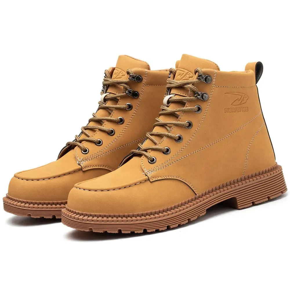 JB | Revolt steel cap leather work boots