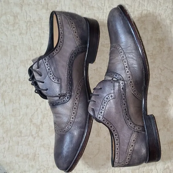 JOHN VARVATOS Wingtip Dress Shoes Size 10