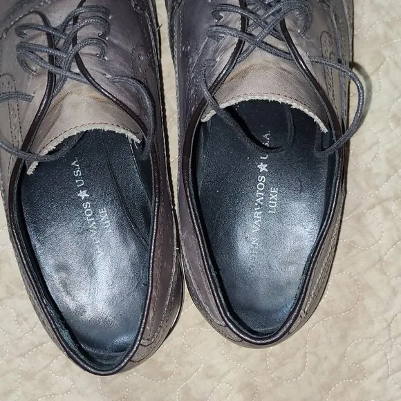 JOHN VARVATOS Wingtip Dress Shoes Size 10