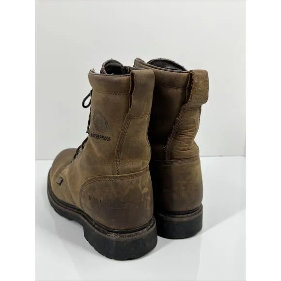 Justin Wook boots Model CW981 boots 600 grams size 7EE Brown Leather
