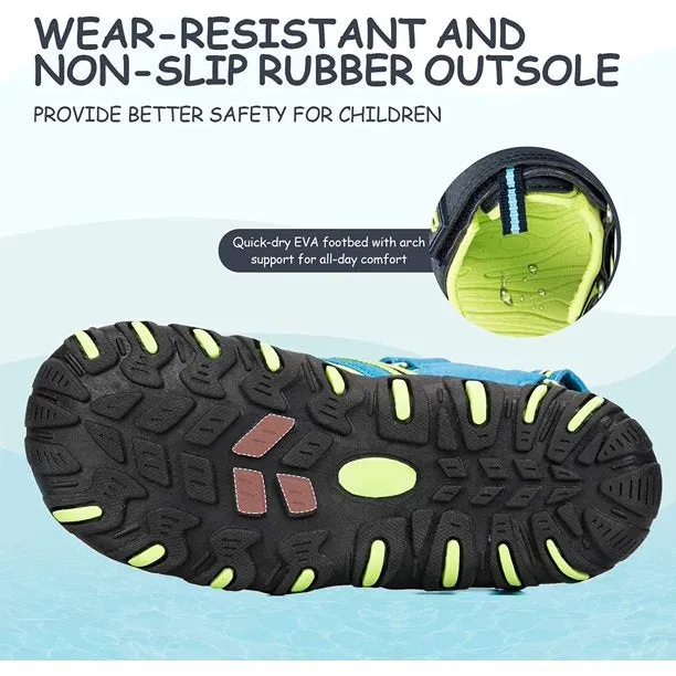 K Komforme Little Boys and Girls Athletic Sandals Sports Sandals Sizes 11-3.5