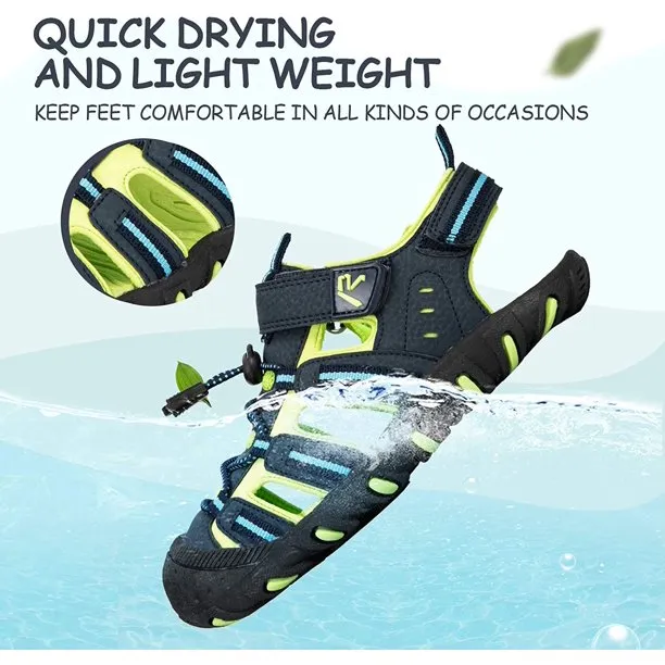 K Komforme Little Boys and Girls Athletic Sandals Sports Sandals Sizes 11-3.5