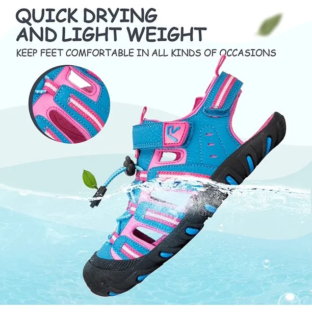 K Komforme Little Boys and Girls Athletic Sandals Sports Sandals Sizes 11-3.5