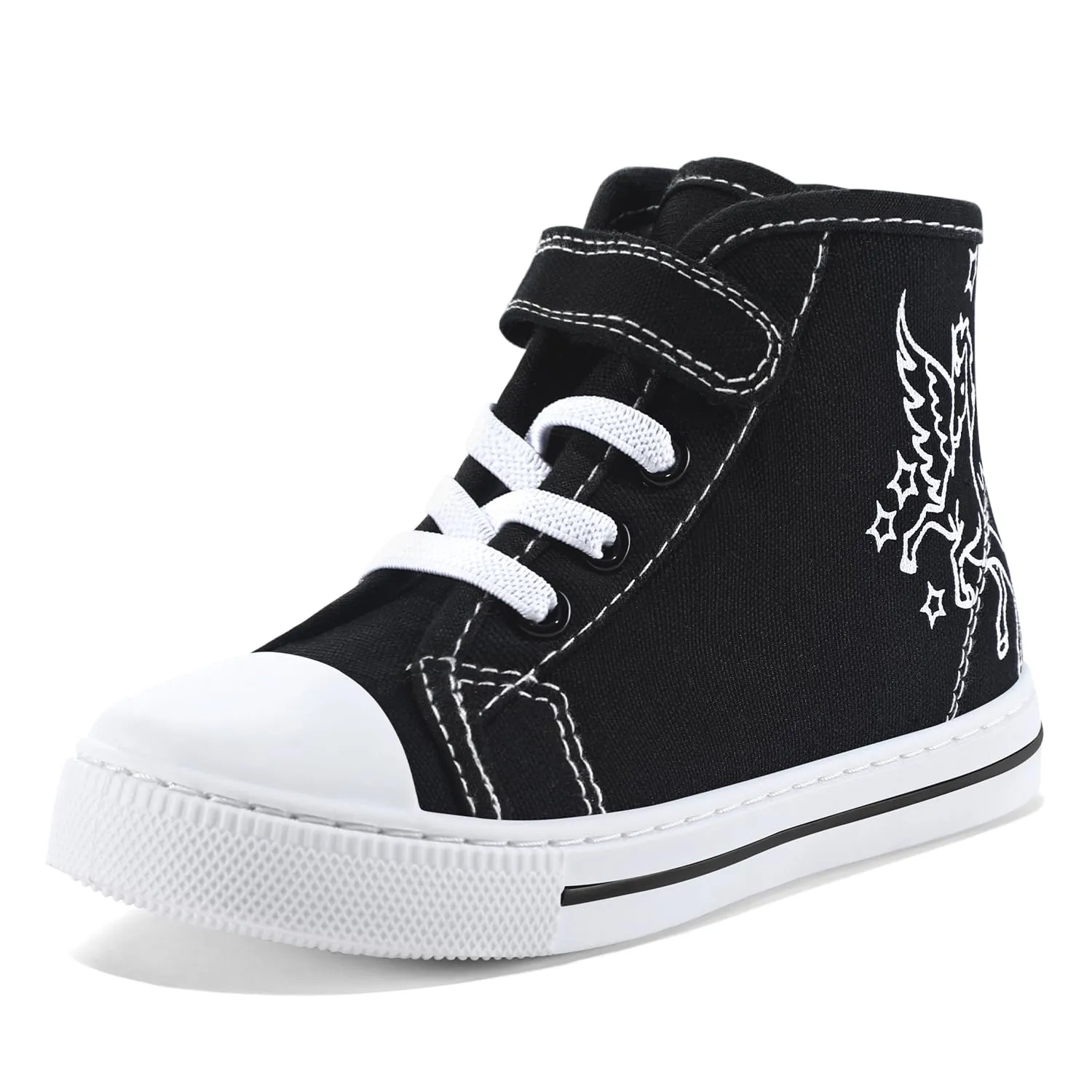 K KomForme Toddler Boys and Girls Canvas High Top Sneakers New