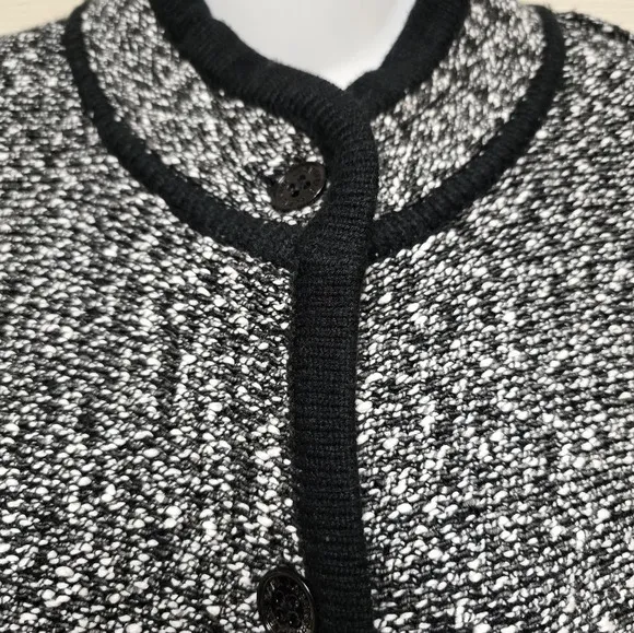 KARL LAGERFELD PARISColorblock Cotton-Blend Long Cardigan SzXL