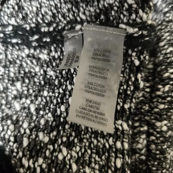 KARL LAGERFELD PARISColorblock Cotton-Blend Long Cardigan SzXL