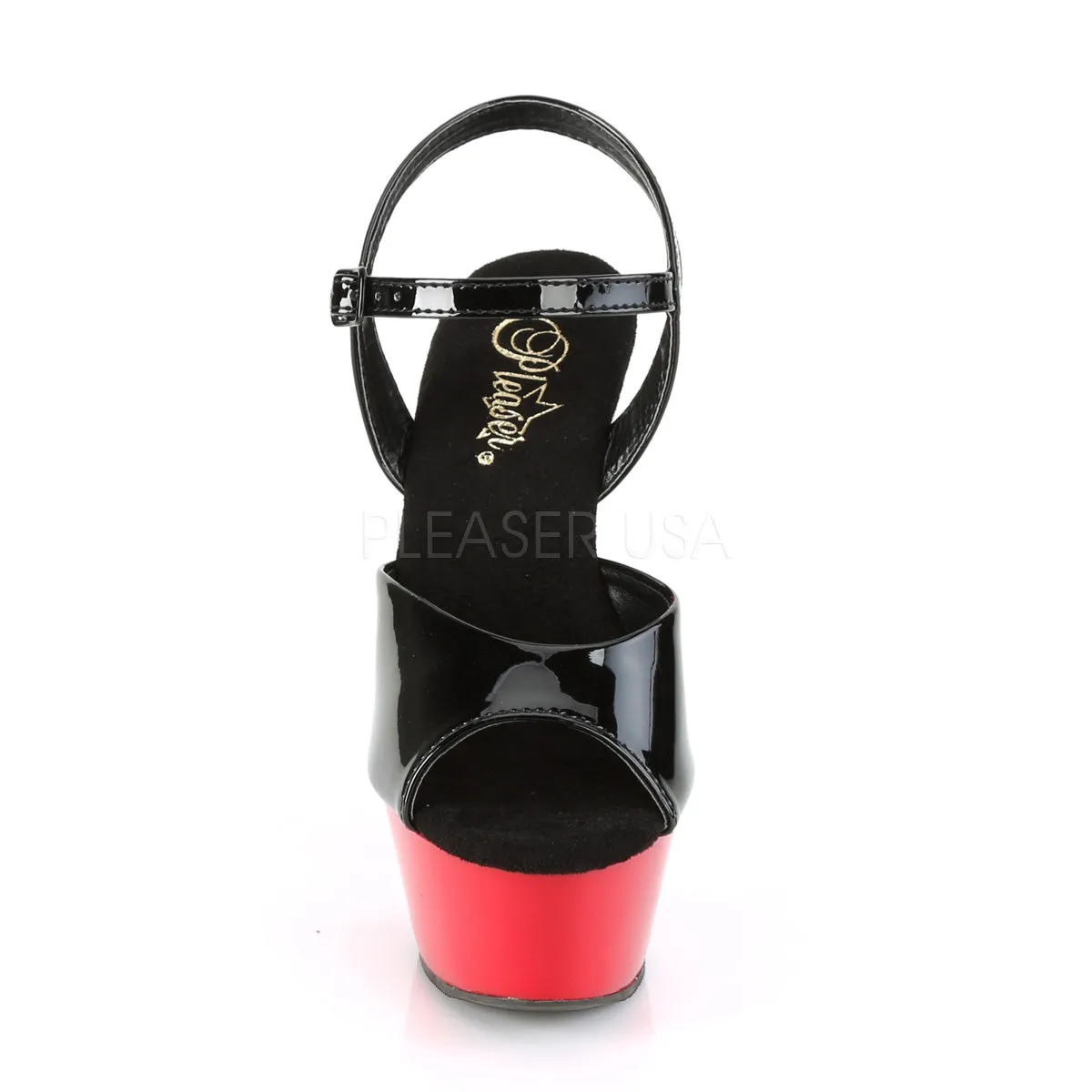 KISS-209  Black Patent/Red