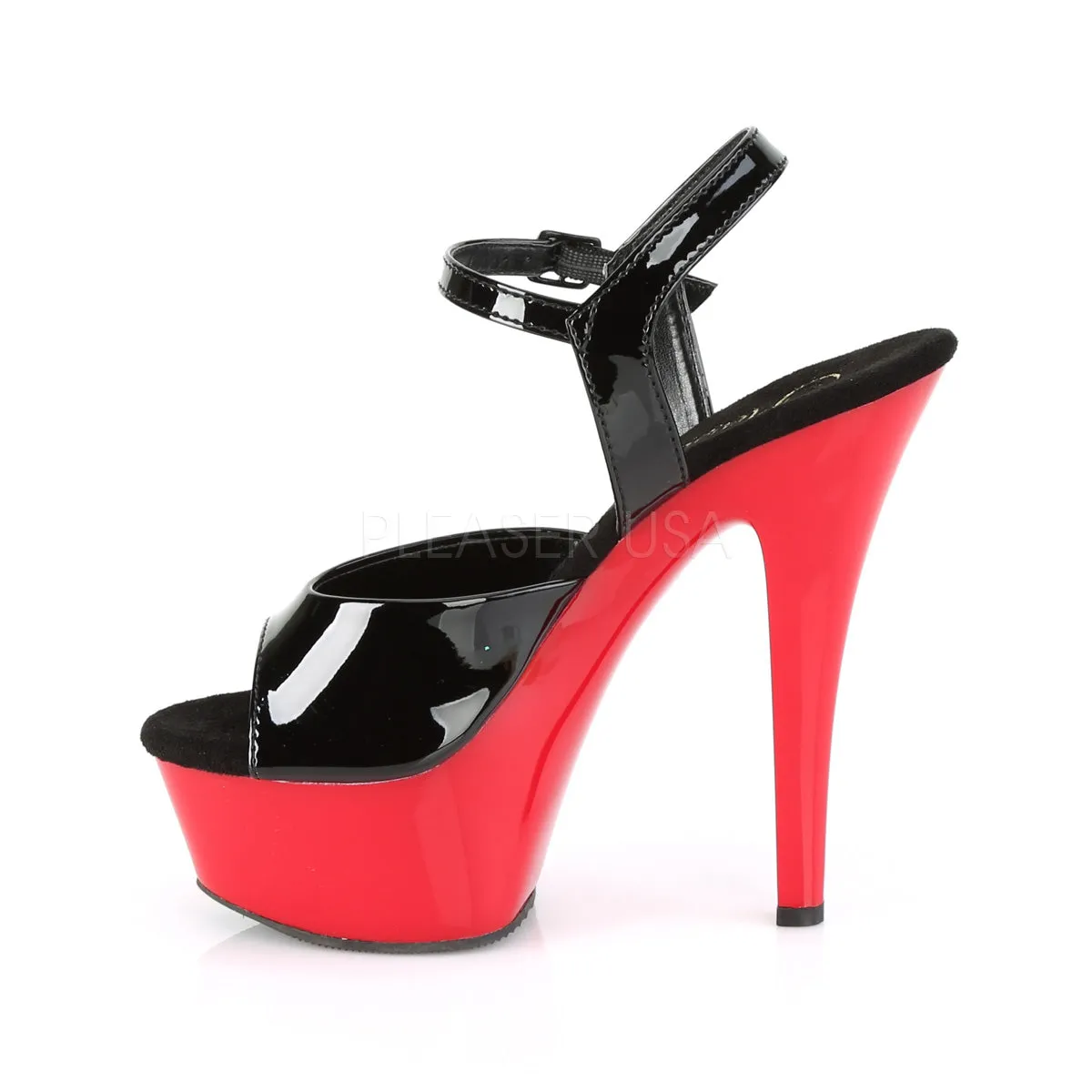 KISS-209  Black Patent/Red