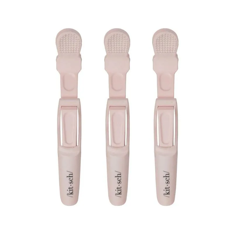 Kitsch No Slip Crocodile Clip 3pc - Blush