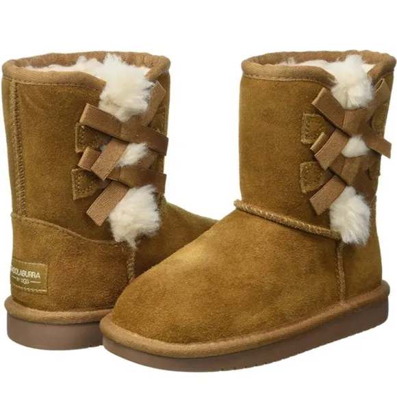 Koolaburra by UGG Victoria ShortChesnut Brown Suede Boots