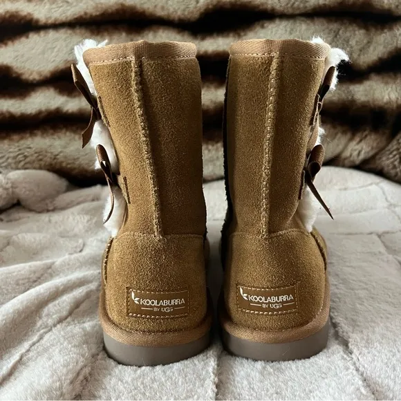 Koolaburra by UGG Victoria ShortChesnut Brown Suede Boots