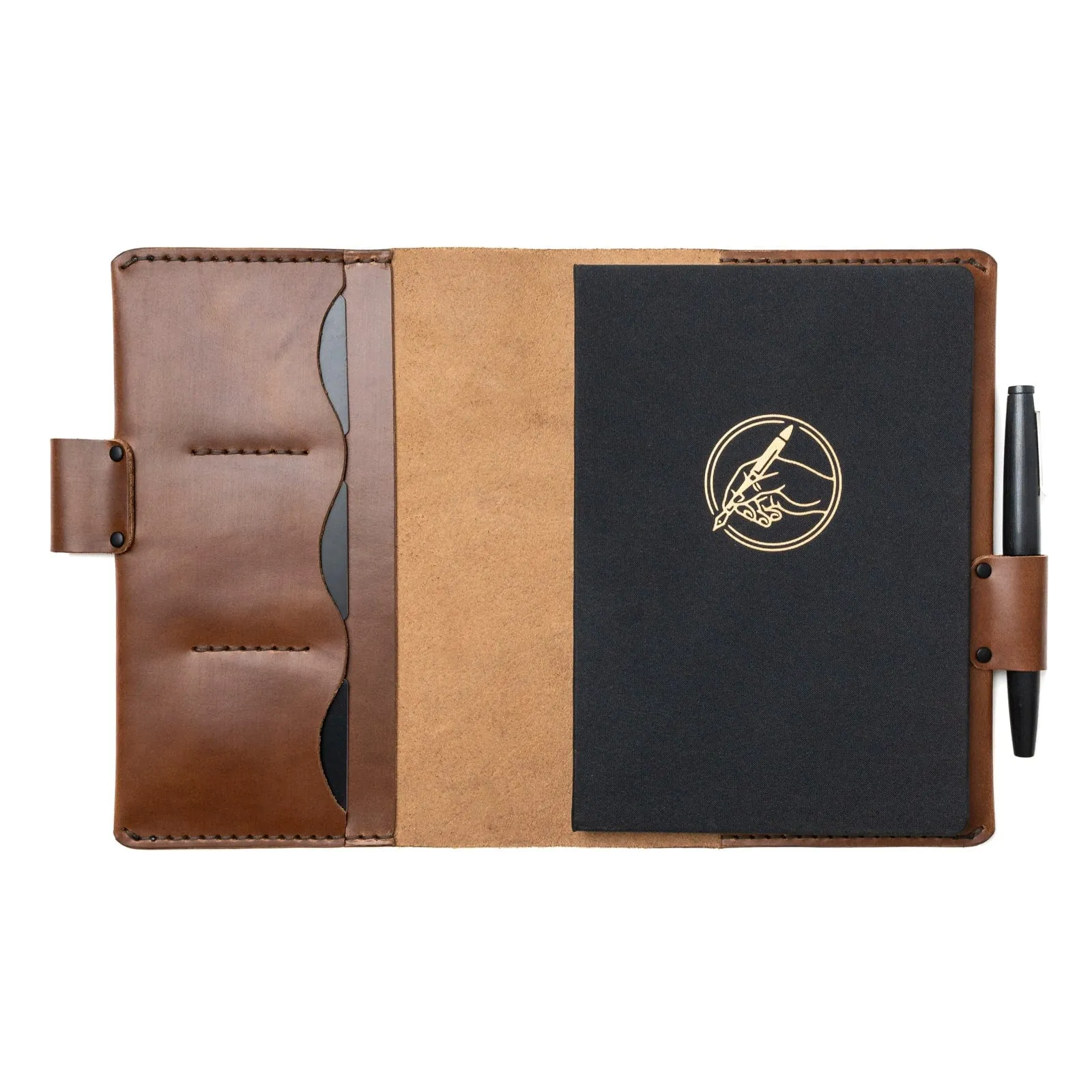 Leather A5 Notebook Cover