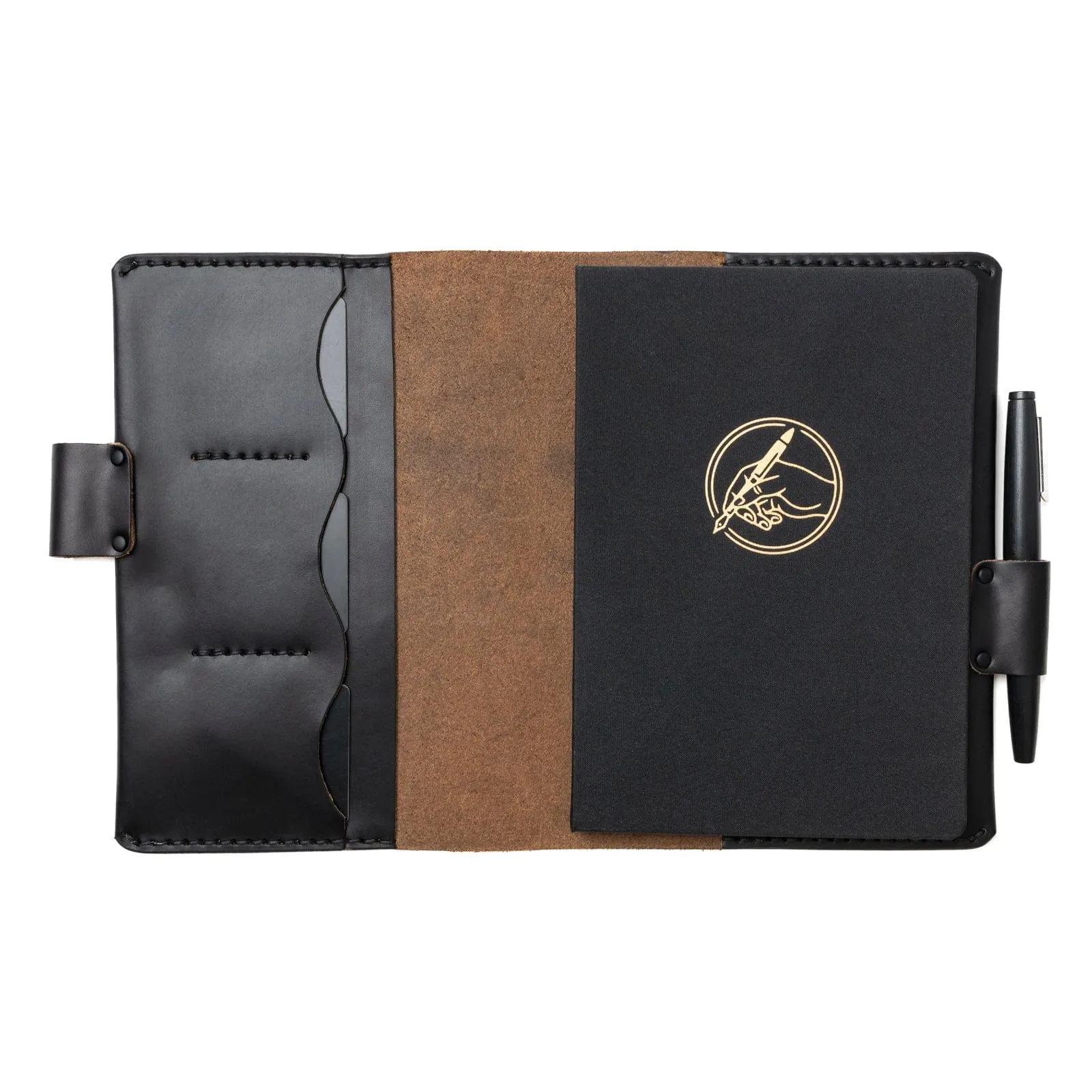 Leather A5 Notebook Cover