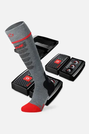 LENZ Heat Sock 5.1 Toe Cap Slim Fit   LENZ Lithium Pack Rcb 2000