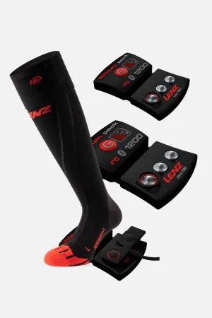 LENZ Heat Sock 6.1 Toe Cap Compression   LENZ Lithium Pack Rcb 1200