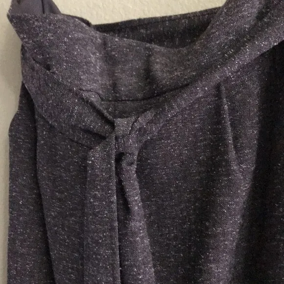 Like New Atelier Women’s A-line Tweed Double Pocket Skirt w/Belt