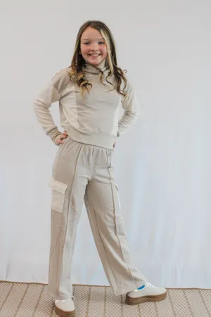 LIMITLESS GIRLS COLORBLOCK SWEAT SET