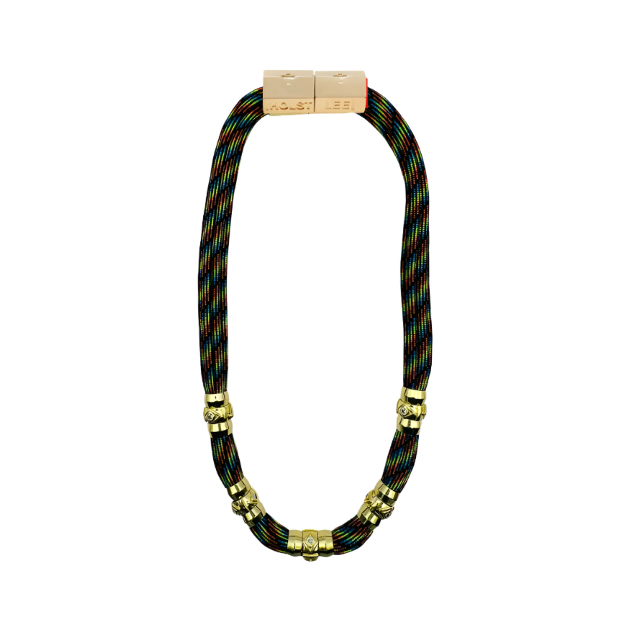 Luxe Colorblock Necklace- Prisma