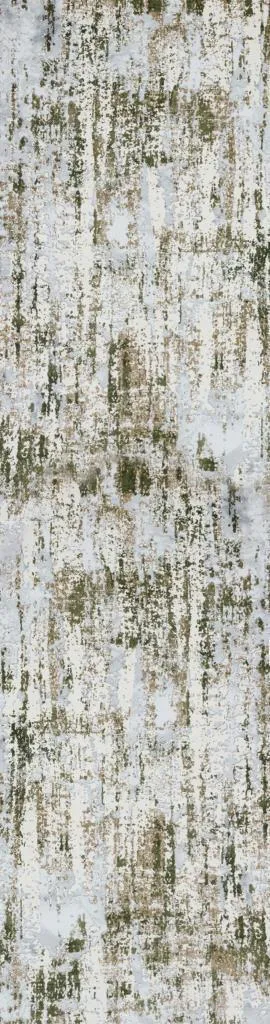 Luxia Modern Pattern Green Living Room Rug 8622