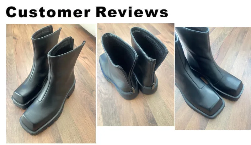 Luxury High Top Shoes with Thick Soled Platform for Men's Boots