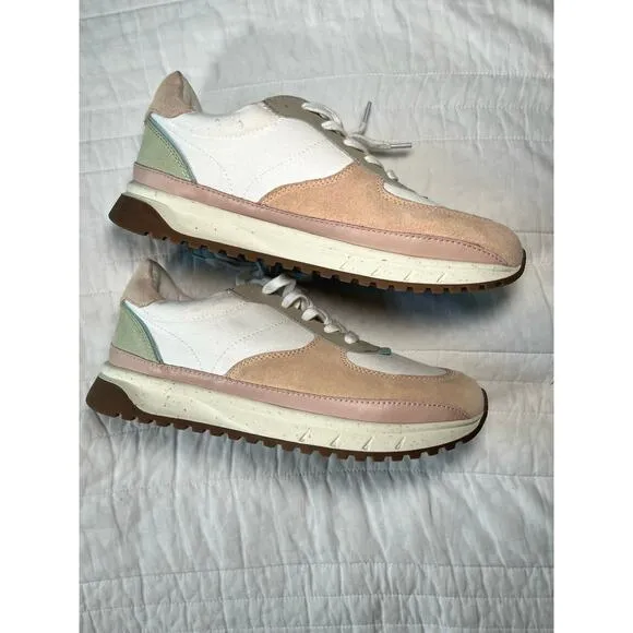 Madewell Kickoff Sneakers- Women’s 9, Streetwear, Colorblock NEW Comfort Cushion