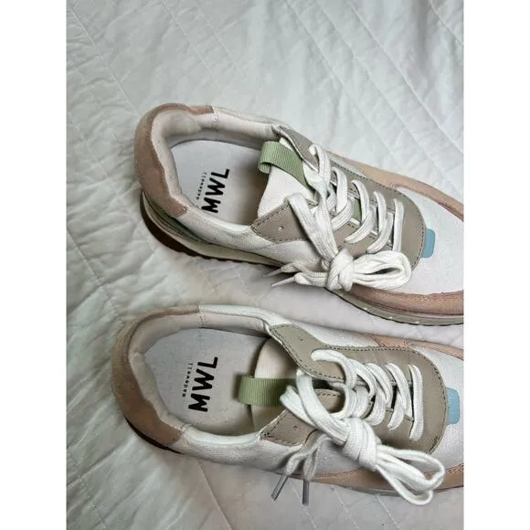 Madewell Kickoff Sneakers- Women’s 9, Streetwear, Colorblock NEW Comfort Cushion