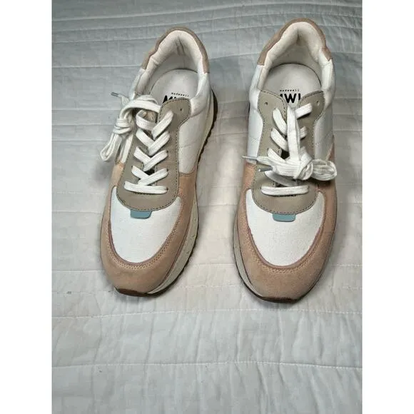 Madewell Kickoff Sneakers- Women’s 9, Streetwear, Colorblock NEW Comfort Cushion