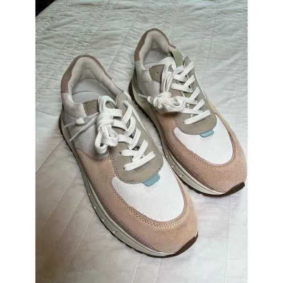 Madewell Kickoff Sneakers- Women’s 9, Streetwear, Colorblock NEW Comfort Cushion
