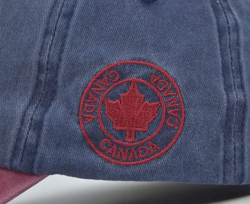 Maple Leaf Patch Baseball Cap