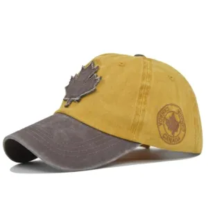 Maple Leaf Patch Baseball Cap