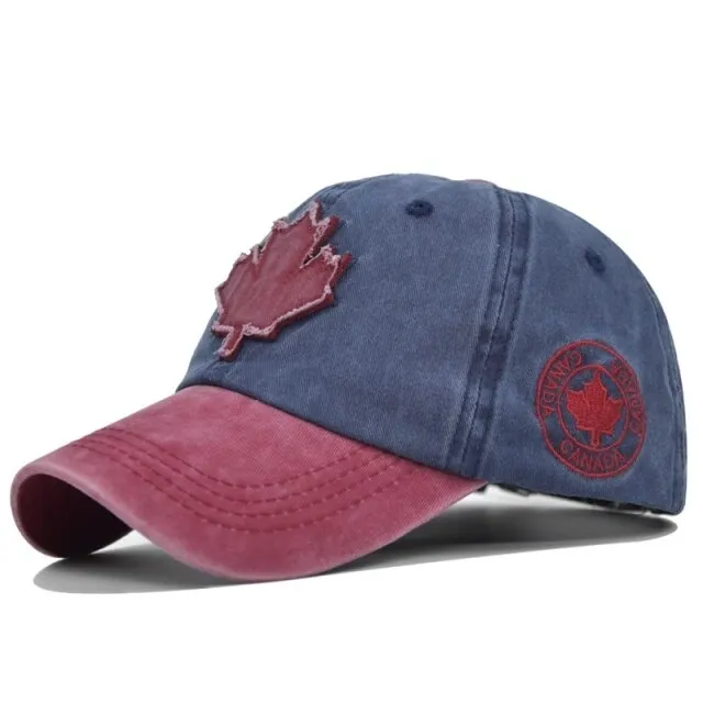 Maple Leaf Patch Baseball Cap