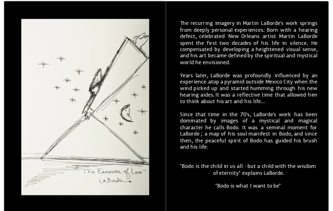 Martin LaBorde's First Book of Drawings