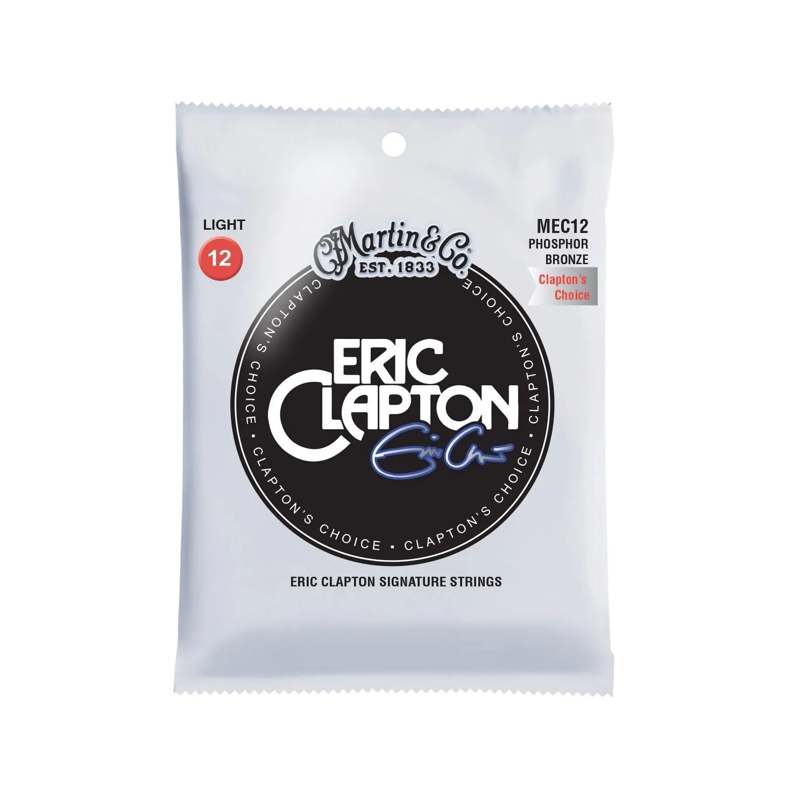 Martin MEC12 Clapton's Choice Guitar Strings - Light 12-54