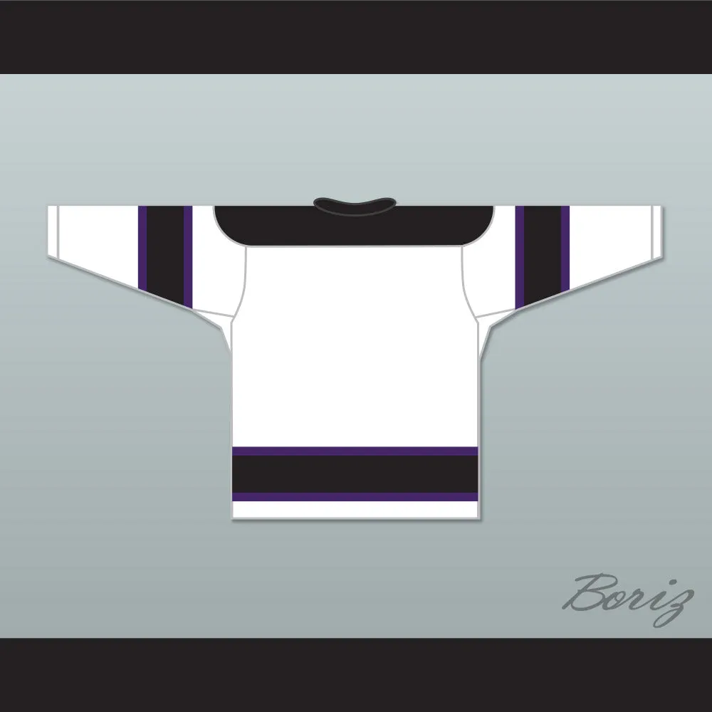 Martin Morris Brown College White Hockey Jersey