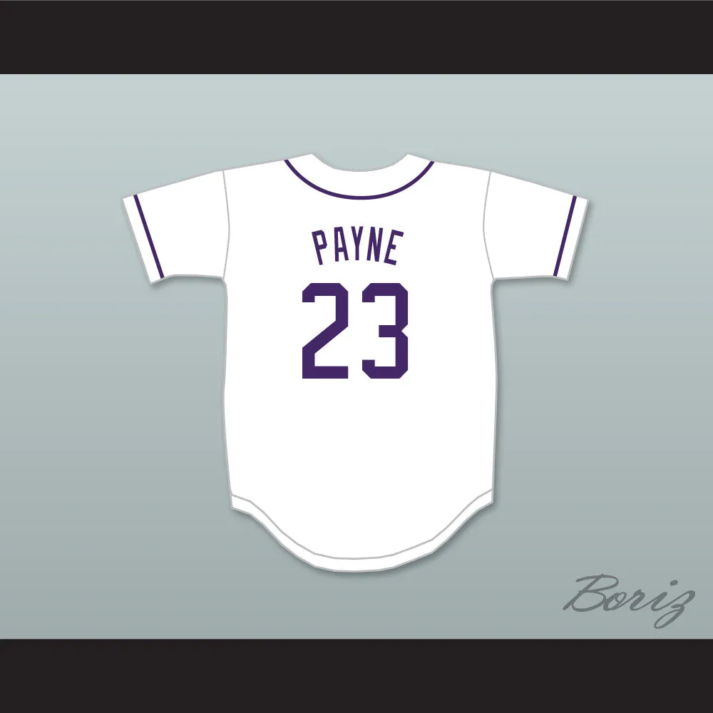 Martin Payne 23 Morris Brown College White Baseball Jersey