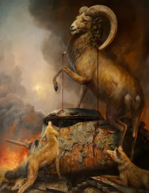 Martin Wittfooth “BACCHANAL"