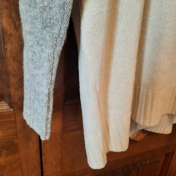 Mason wool cashmere blend colorblock crewneck sweater size small