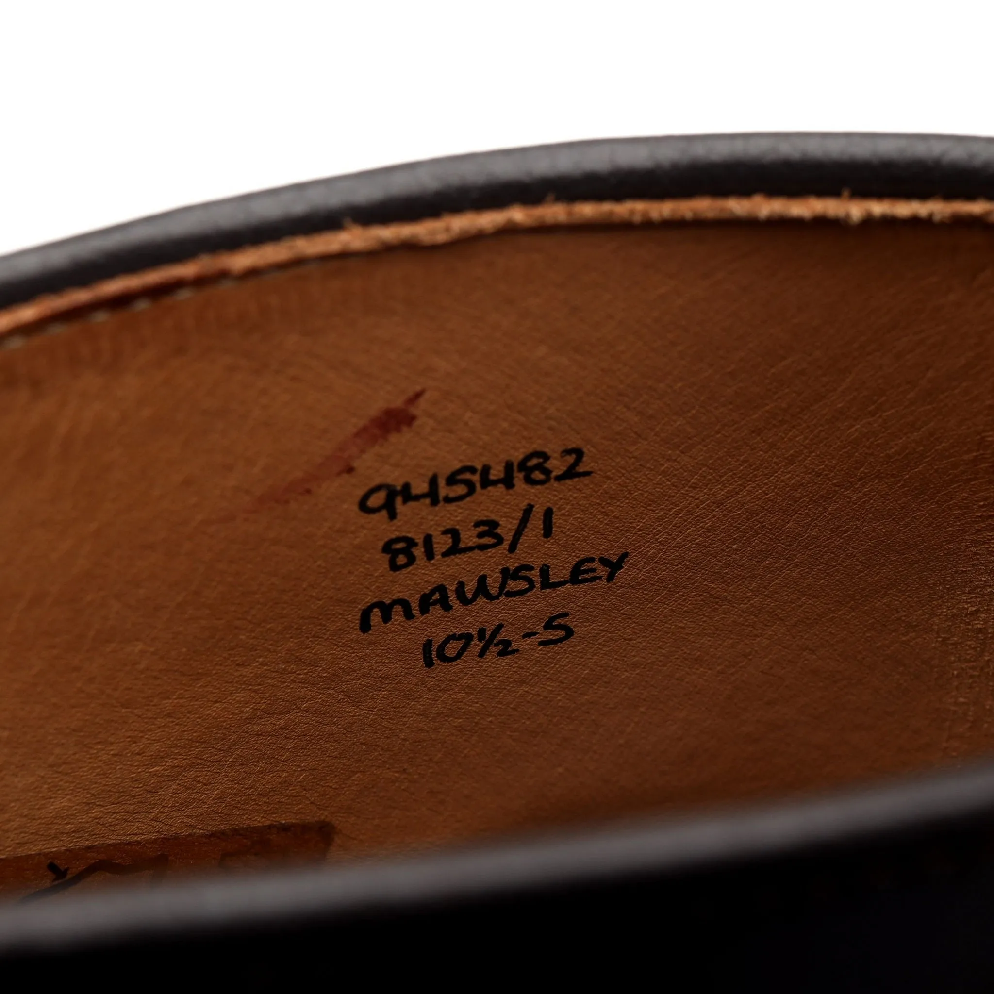 'Mawsley' Burgundy Leather Boots UK 10.5
