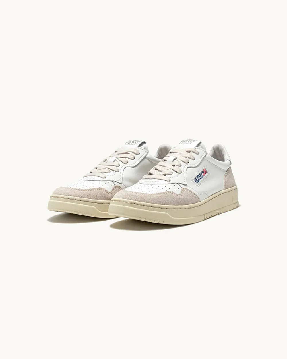 Medalist Low Man - Leat/Suede White