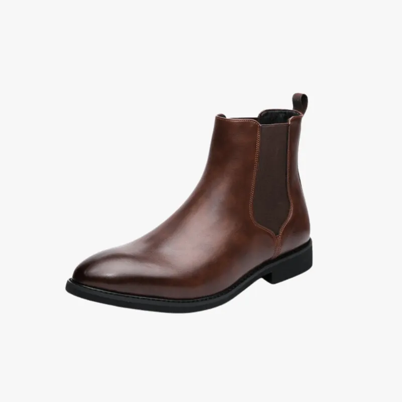 Men | Genuine Leather Chelsea Boots for Men - British Style