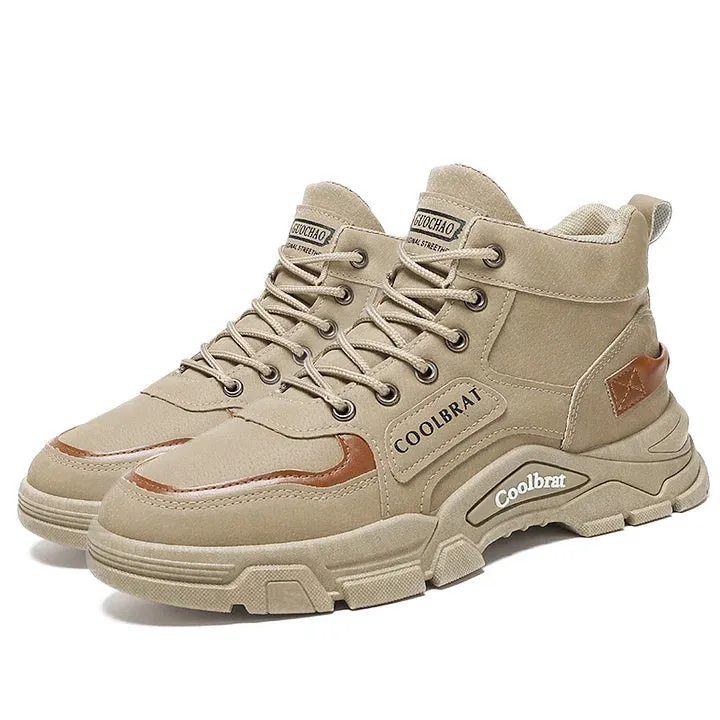 Men's Genuine Leather Orthopedic Safety Boots