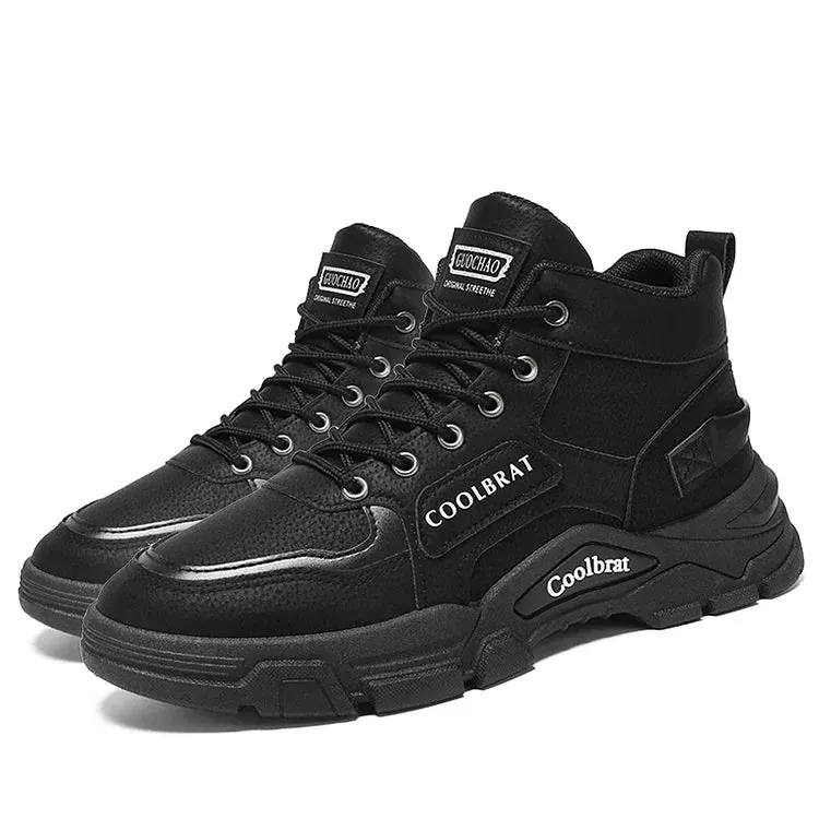Men's Genuine Leather Orthopedic Safety Boots