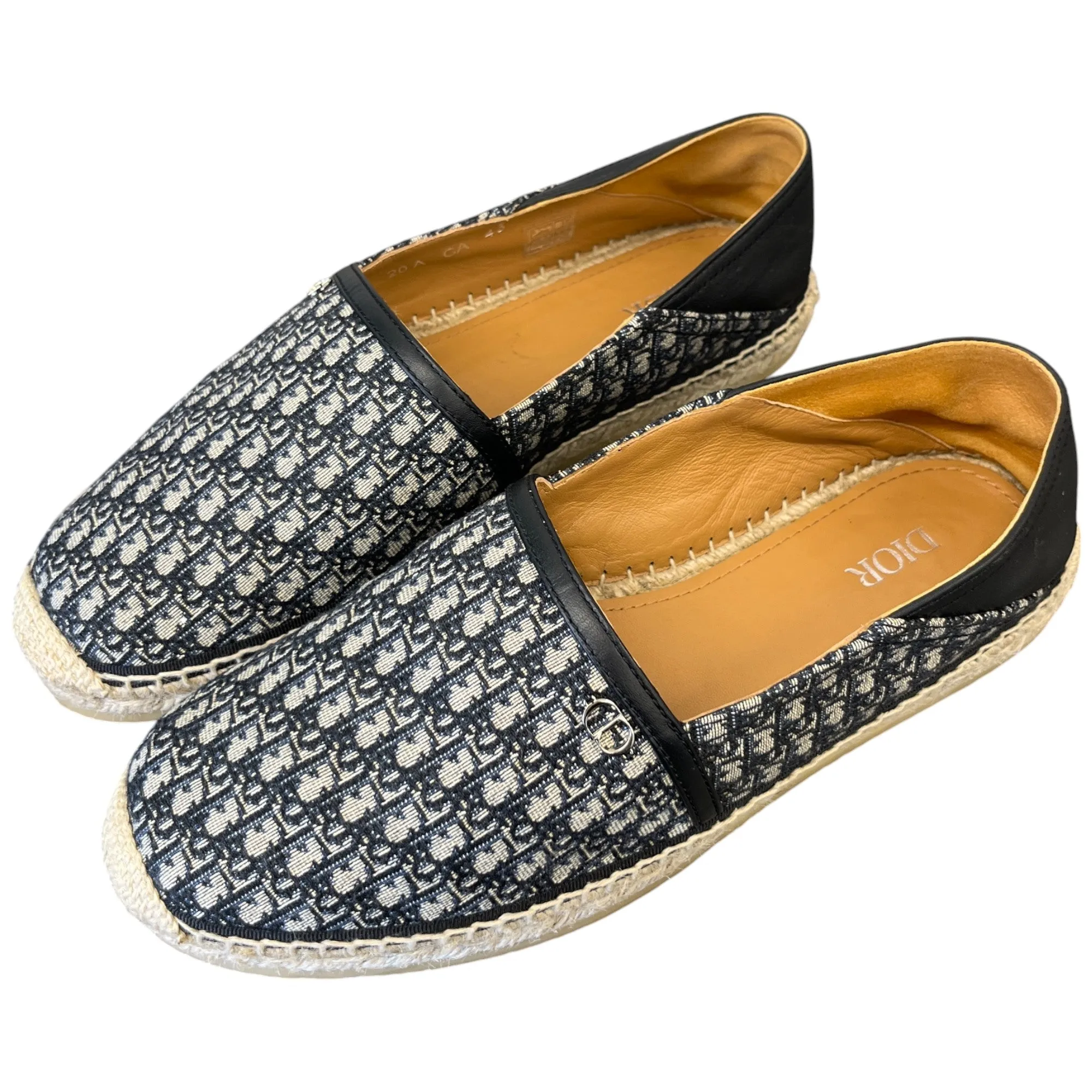 Men's Paradise Oblique Espadrilles Navy Size EU 43 / UK 9