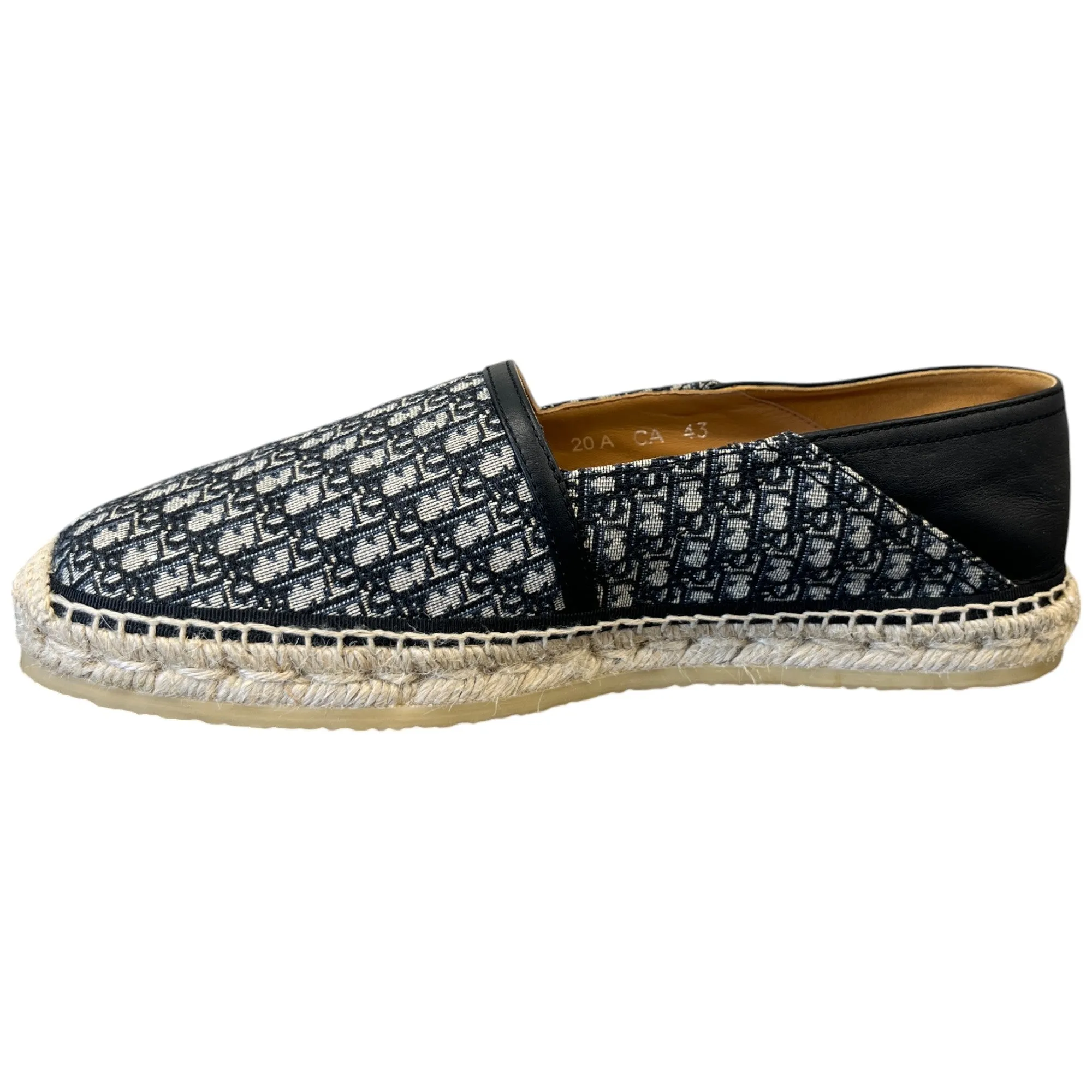 Men's Paradise Oblique Espadrilles Navy Size EU 43 / UK 9