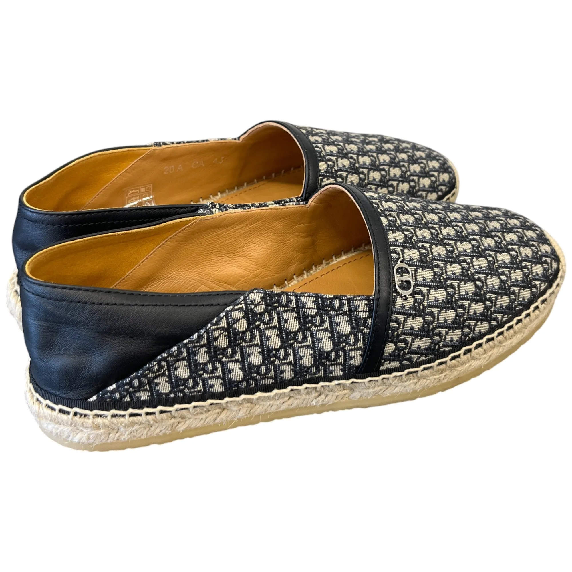 Men's Paradise Oblique Espadrilles Navy Size EU 43 / UK 9
