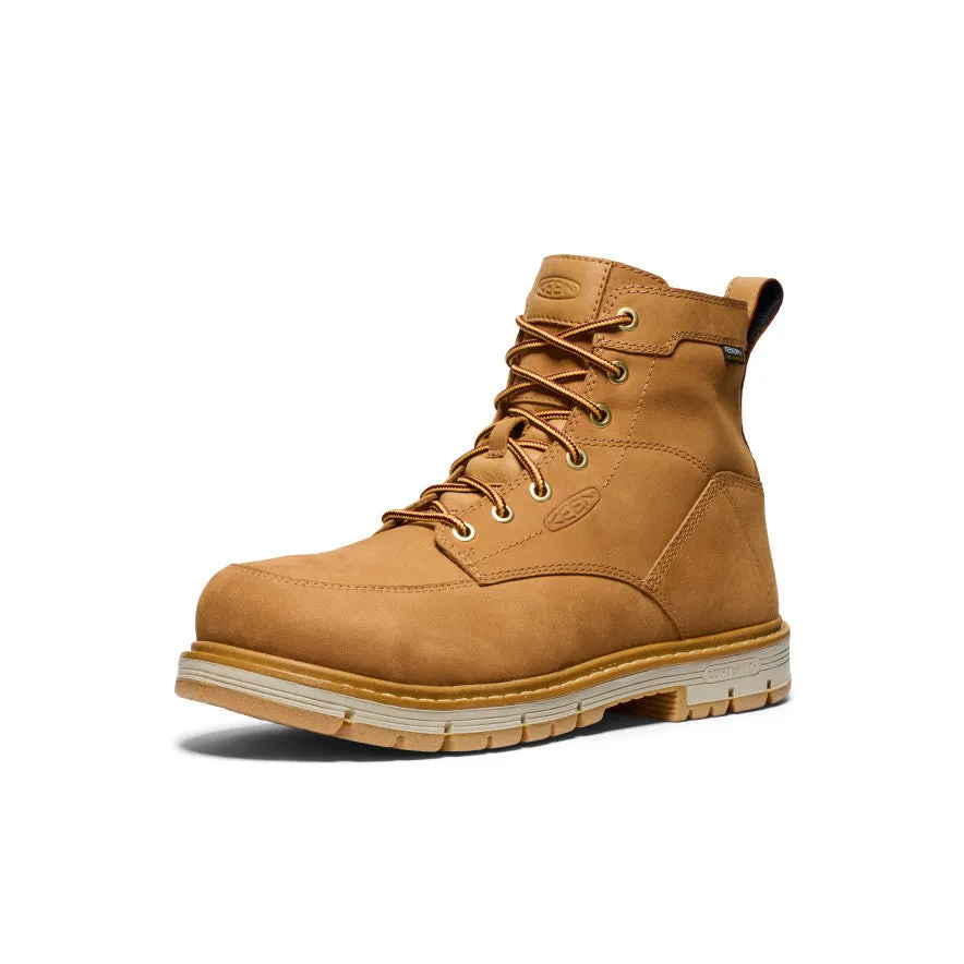 Men's San Jose 6" Waterproof 90° Heel Boot (Aluminum Toe)
